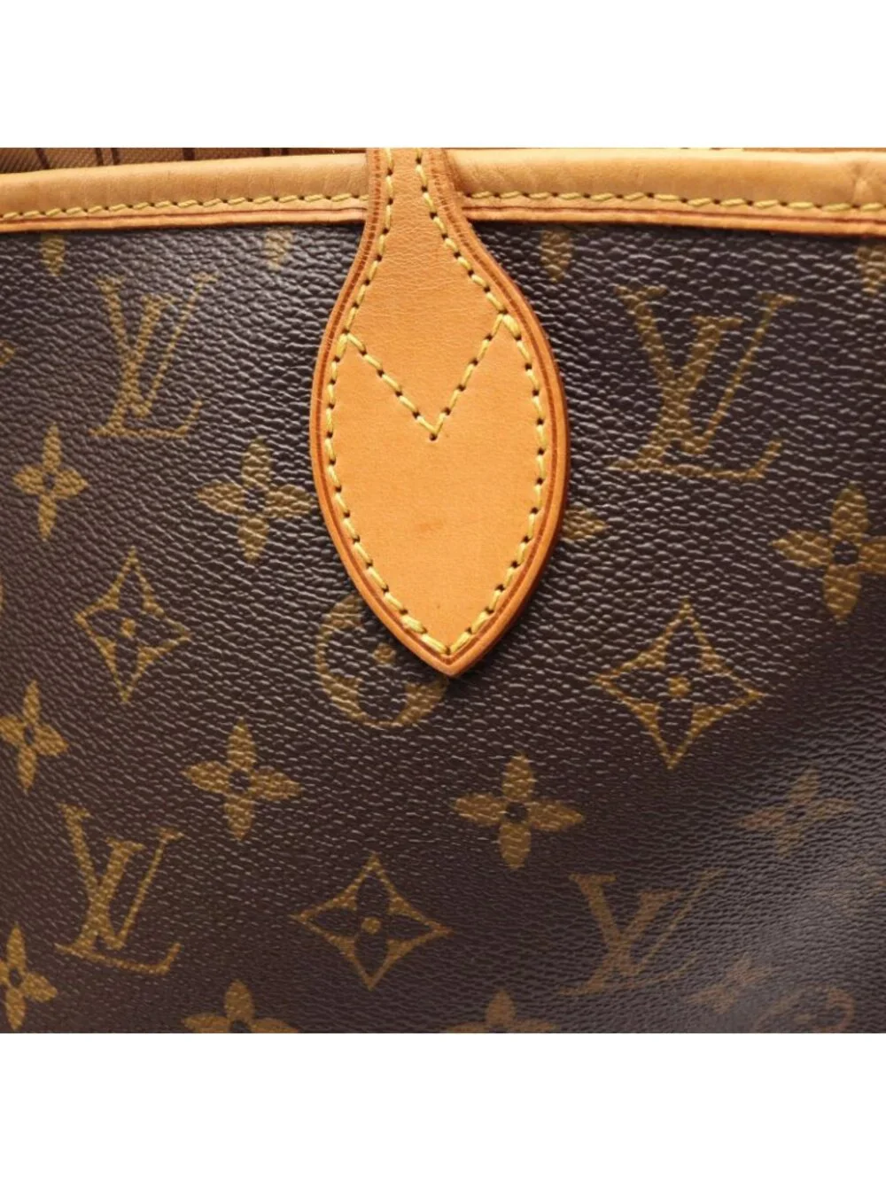 Louis Vuitton Tote Bag Neverfull MM Canvas Leather